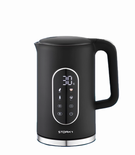 Stork Electric Kettle, 1.7Lit, 2000Watts, Black
