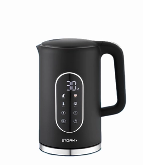 Stork Electric Kettle, 1.7Lit, 2000Watts, Black