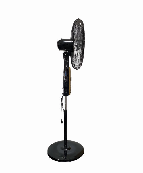Stork Stand Fan 20Inch, 3Speeds, 5Blades, 70Watts, Black