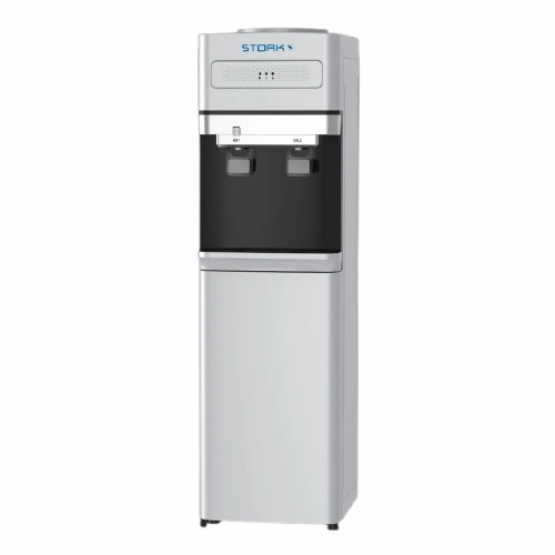 Stork Water Dispenser Stand Jampo, 5Lit,Silver
