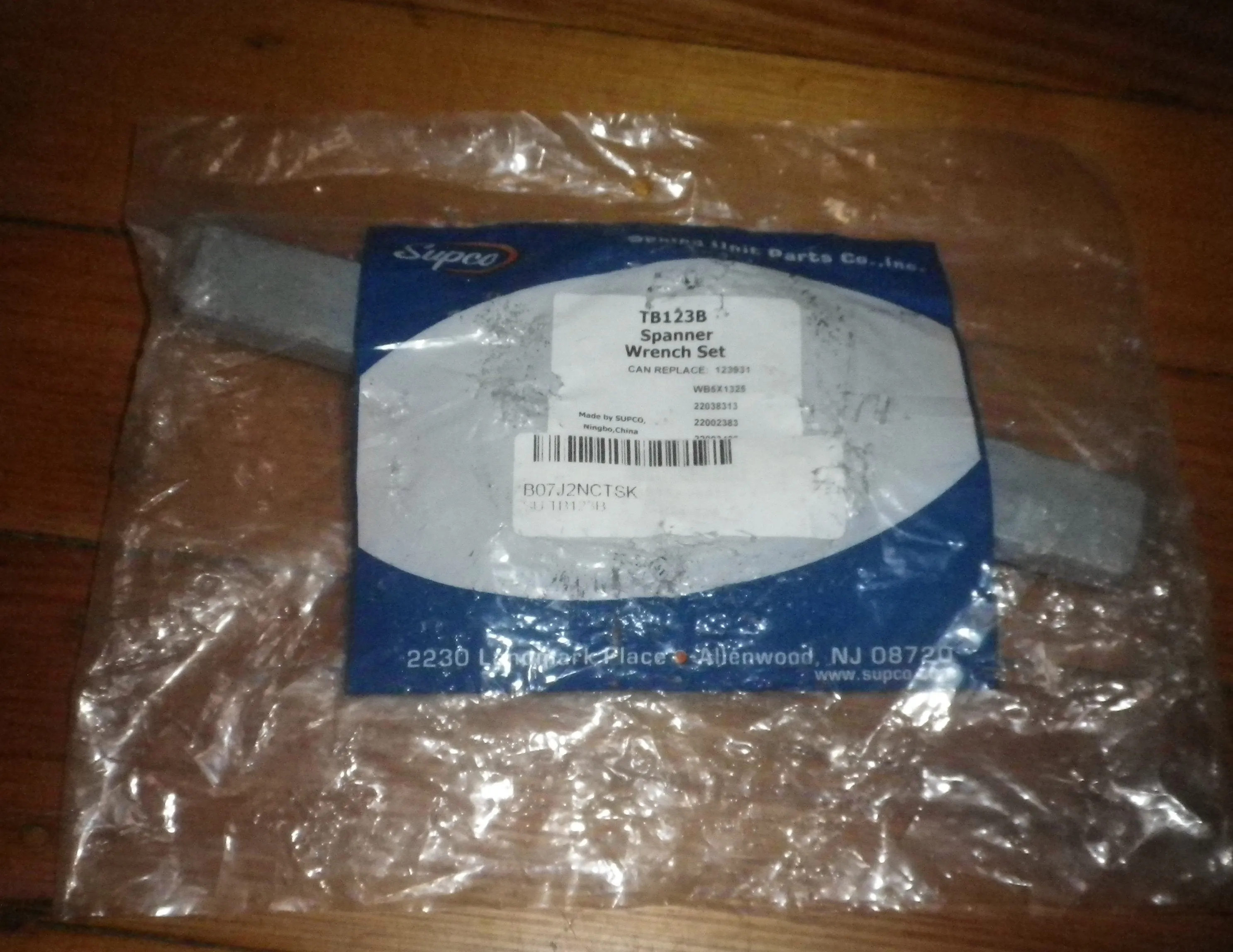 Supco Stem Nut Spanner for Whirlpool, Maytag, Malleys, Simpson, Kelvinator - Part # TB123B