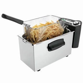 Taurus Deep Air Fryer Control Wheel, 4Lit, 2200Watts, Stainless Steel