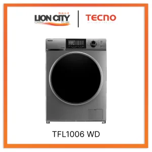 Tecno Uno TFL1006 WD 10/6kg Front Load Washer Dryer  (4 Ticks)