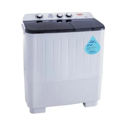 Tecno Uno TWS 9090 Washer Grey 9.0 kg, Semi-Auto