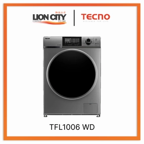 Tecno Uno TFL1006 WD 10/6kg Front Load Washer Dryer  (4 Ticks)
