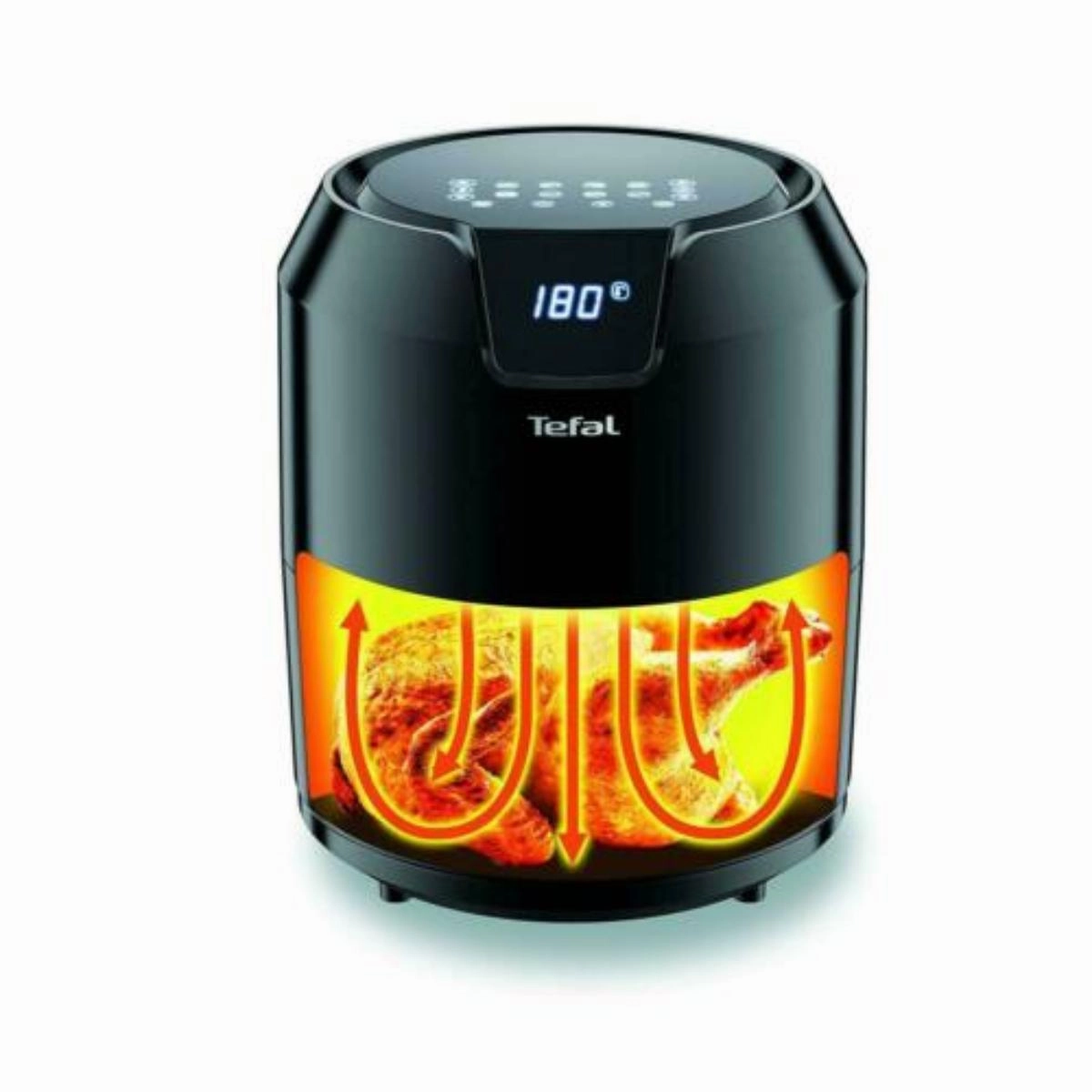 Tefal Oil Less Fryer Easy Fry Xl 1.2Kg Digtal Black