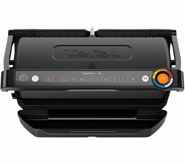 Tefal Opti Grill   XL Intelligent Health Grill, 2000Watts, Black