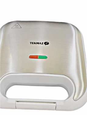 Tekmaz Grill with Garnete Plate, 4pieces, 750Watts, White