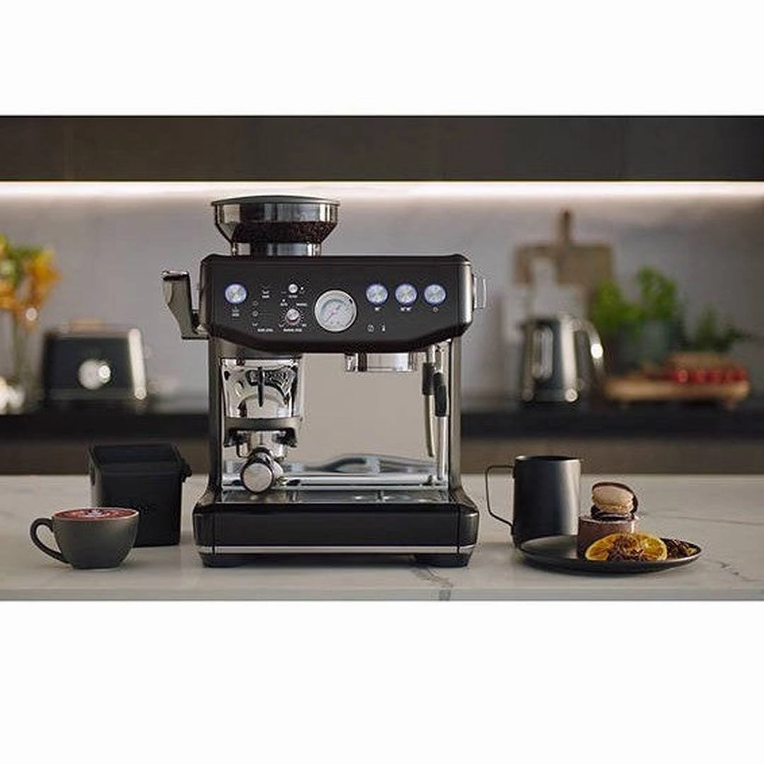 The Barista Express Impress by Sage | Truffle Black