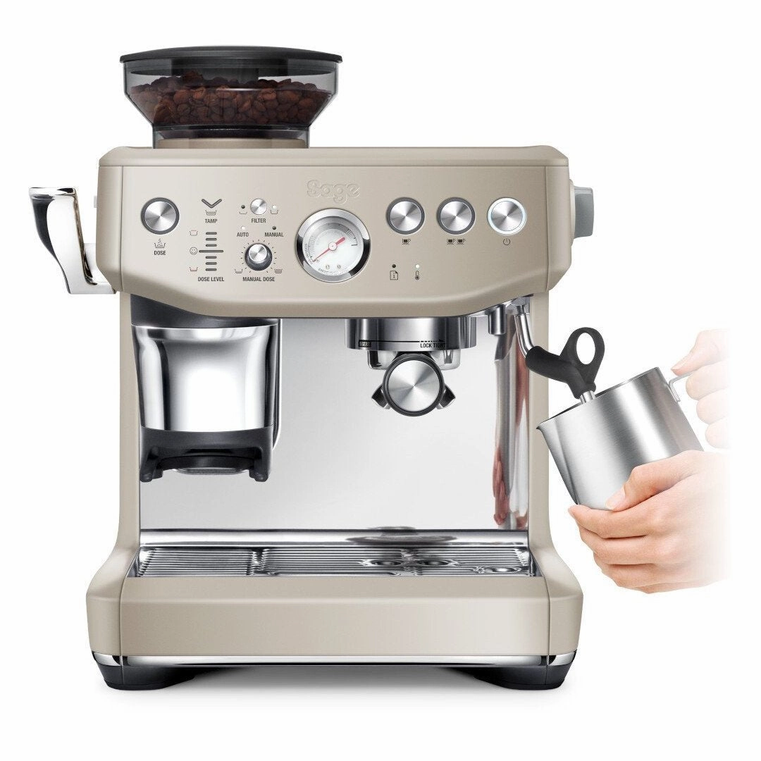 The Barista Express Impress by Sage Almond Nougat  | SES876ALM4GUK1