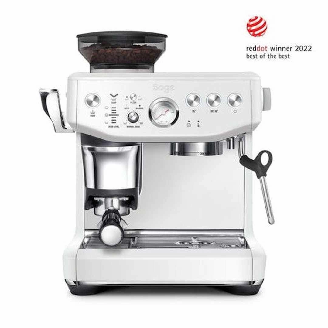 The Barista Express Impress by Sage White  | SES876SST4GUK1