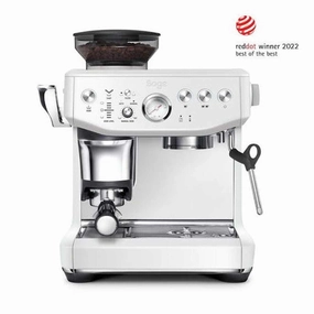 The Barista Express Impress by Sage White  | SES876SST4GUK1