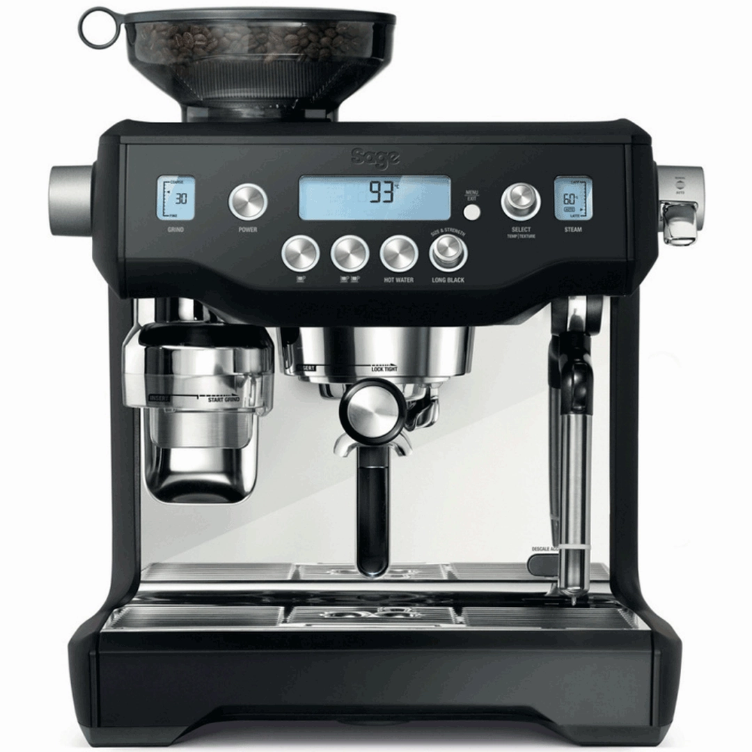 The Oracle Black Coffee Machine by Sage