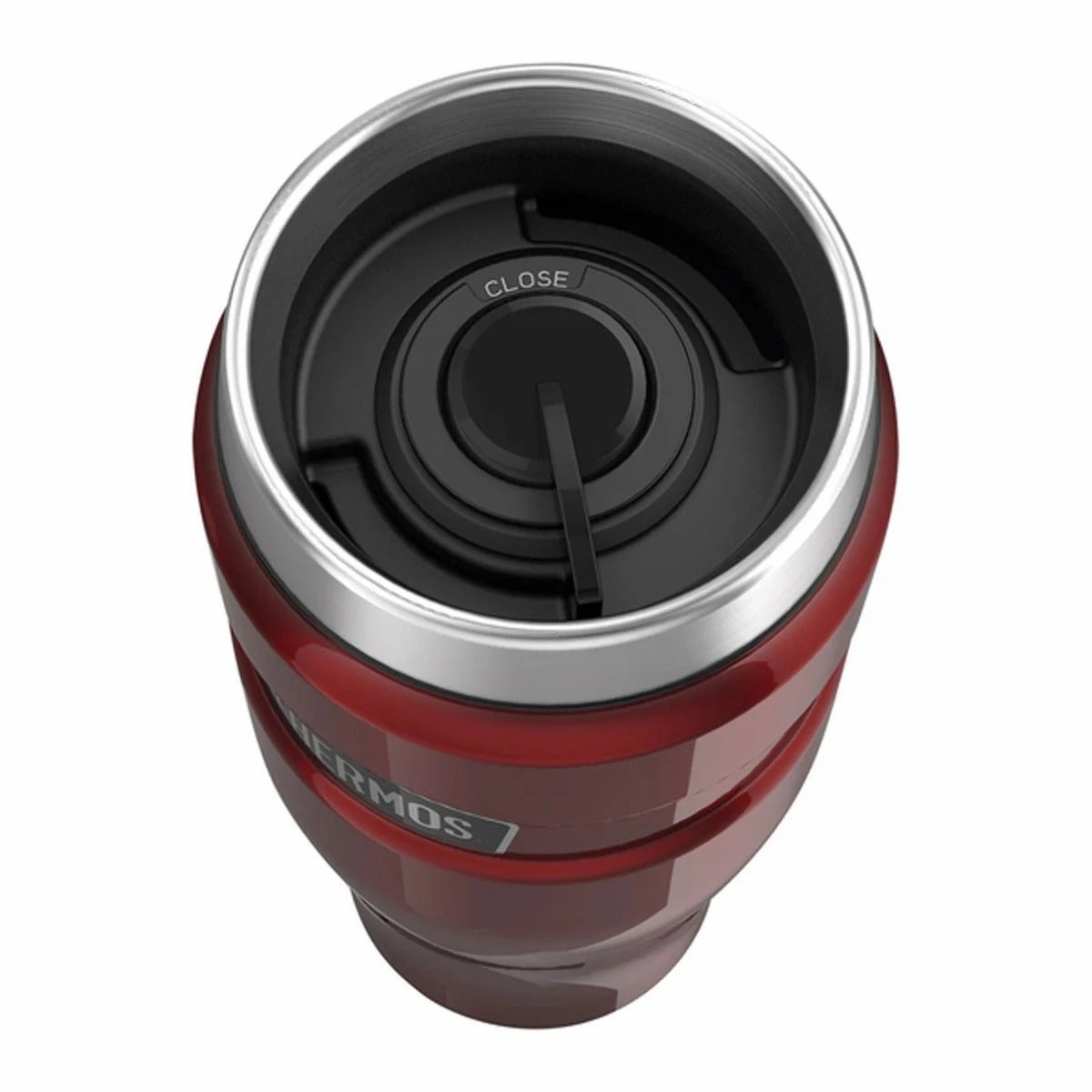 Thermos Vacuum Insulated Travel, 470Ml, Red