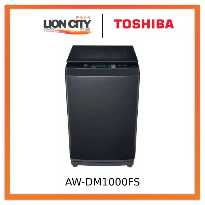 Toshiba AW-DM1000FS 9kg Top Load Washer