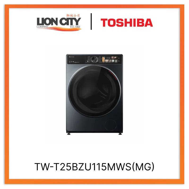 Toshiba TW-T25BZU115MWS(MG) Front Load Washer