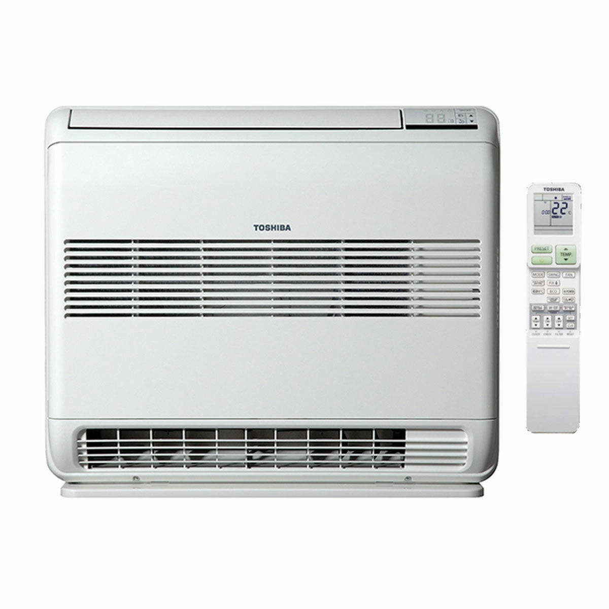 Toshiba Console J2 dual split air conditioner 9000   12000 BTU inverter A    outdoor unit 4.0 kW