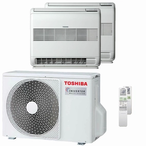 Toshiba Console J2 dual split air conditioner 9000   9000 BTU inverter A    outdoor unit 5.2 kW