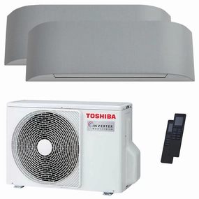 Toshiba Haori dual split air conditioner 9000 12000 BTU inverter A   wifi outdoor unit 4.0 kW
