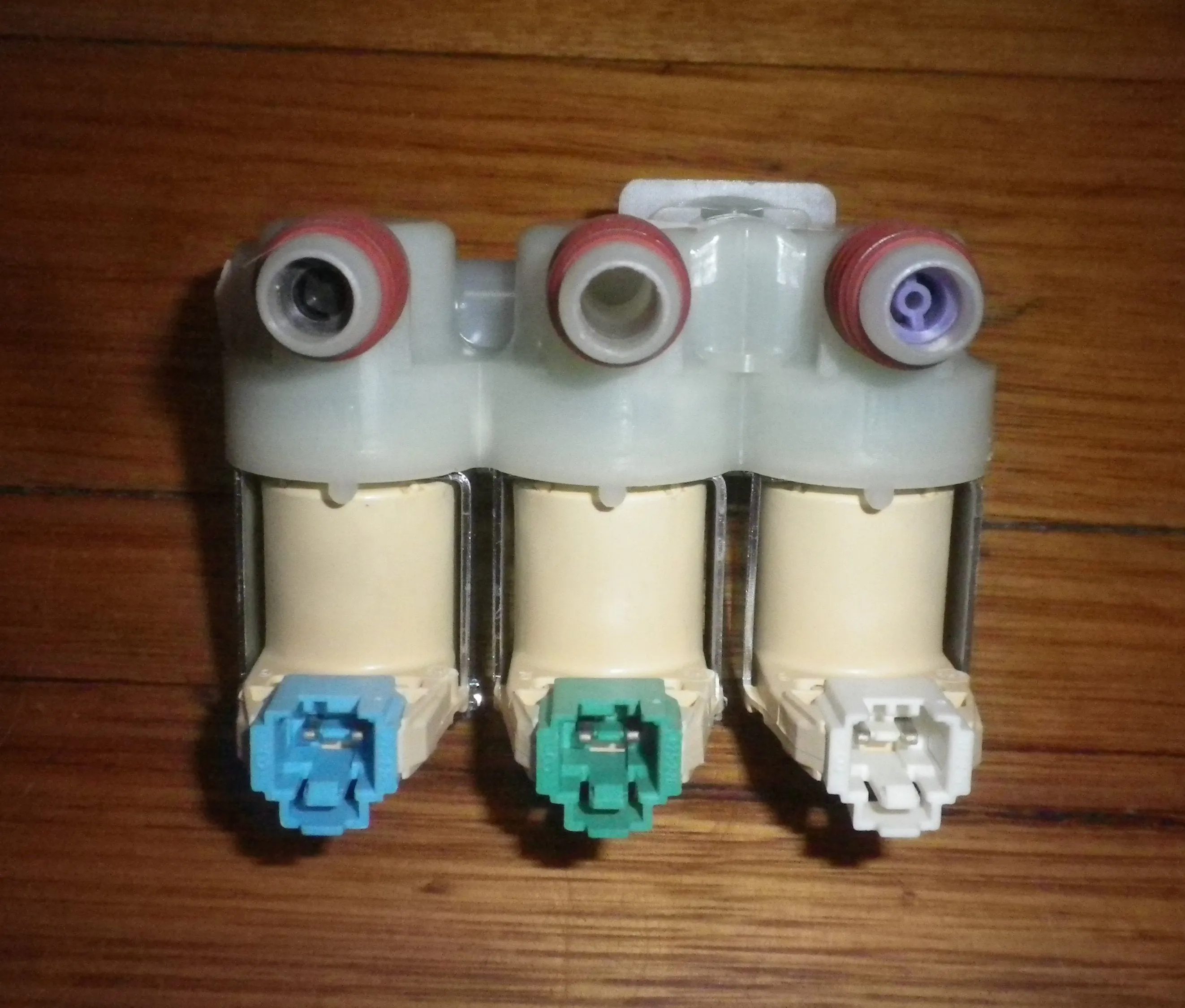 Triple Inlet Valve suits Westinghouse WWT1284M7WA Top Load Washer - Part # 140207157029