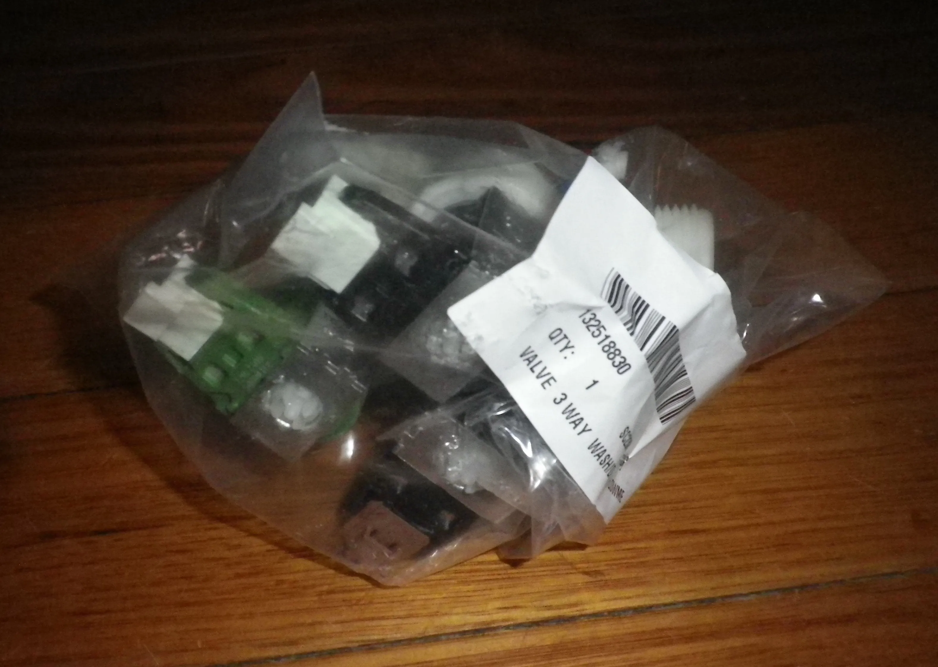Triple Inlet Valve with Flowmeter suits Electrolux EWW12832 Front Loader - Part # 4055680138