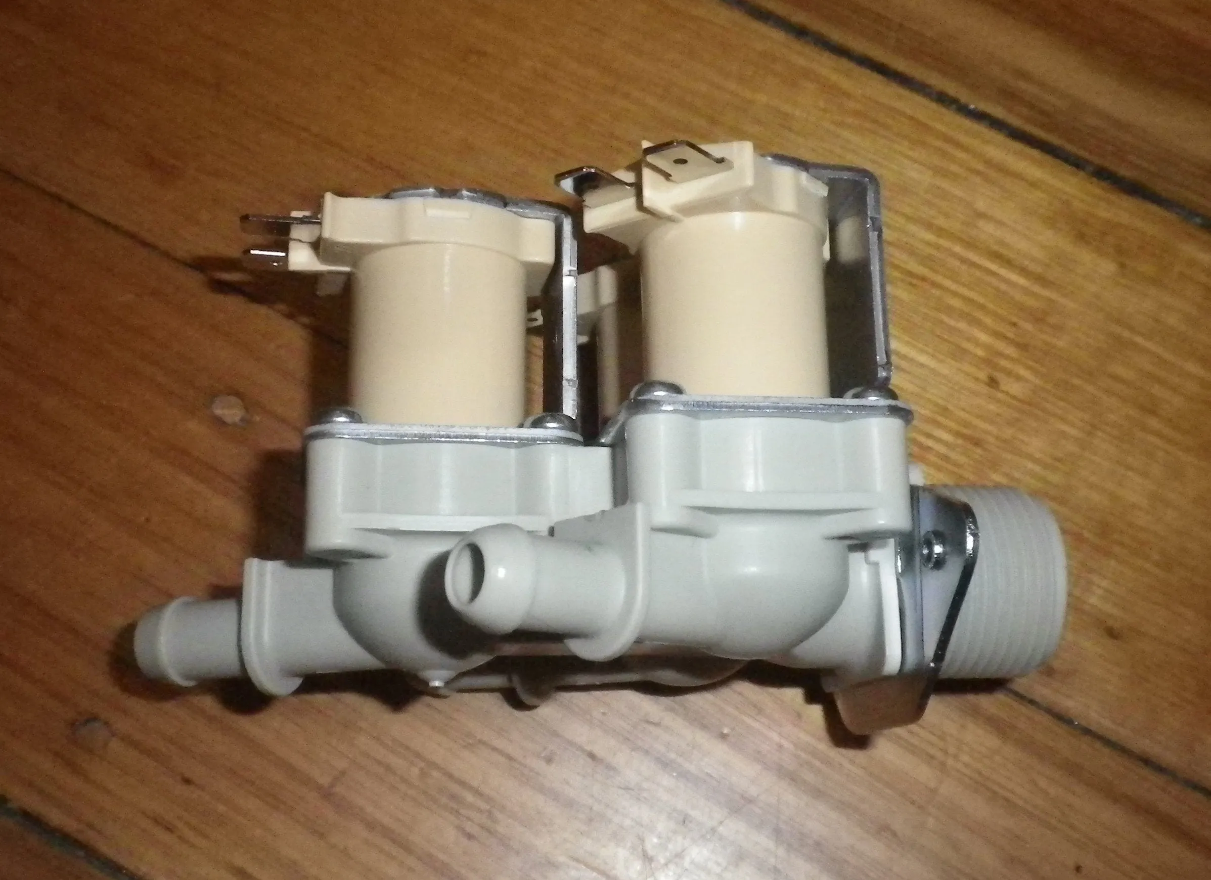Triple Outlet 10mm Straight Inlet Valve for LG & Asko - Part # 5220FR2009S