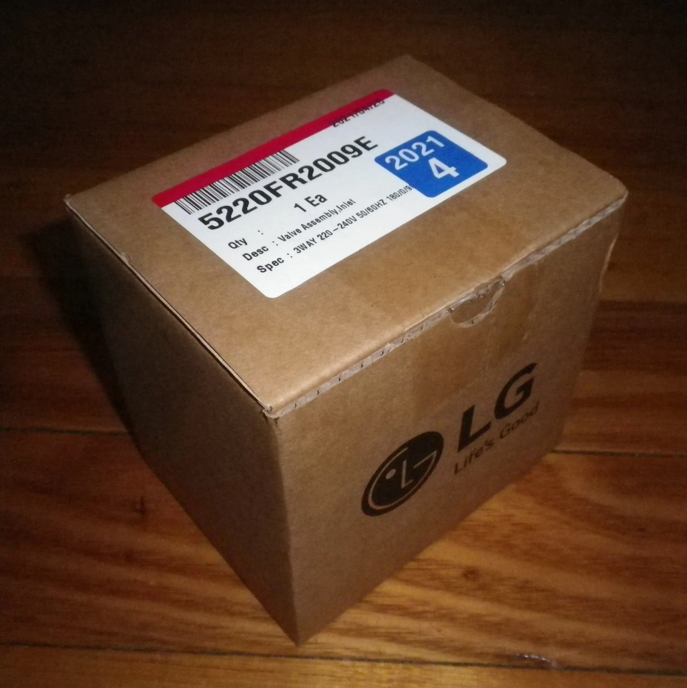 Triple Outlet 10mm Straight Inlet Valve for LG - Part # 5220FR2009E