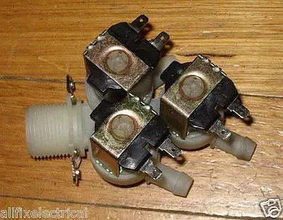 Triple Outlet 10mm Straight Inlet Valve with 4.8mm Terminals - Part # WV028A