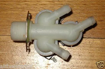 Triple Outlet 10mm Straight Inlet Valve with 4.8mm Terminals - Part # WV028A
