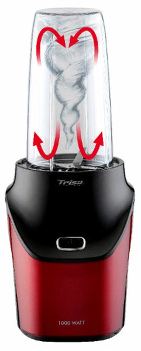 Trisa Blender Energy Boost, 1000Watts, Red