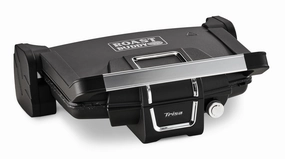 Trisa Double Plate Grill, 1800Watts, Black