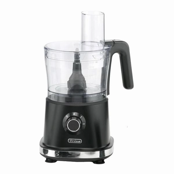 Trisa Food Processor, 1.5Lit, Black