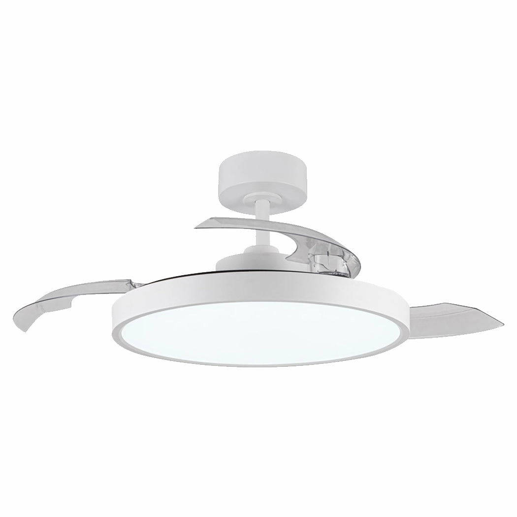 TRISTAR RETRACT 42" CEILING FAN WITH 40W DIMMABLE LED LIGHT   OPTIONAL WIFI
