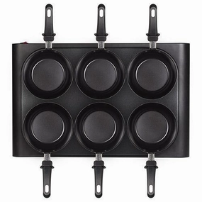Tristar Wokset 3-In-1 Wokset Baking P;Ate And Crepe Maker Large Baking Surface Of 40X27.5