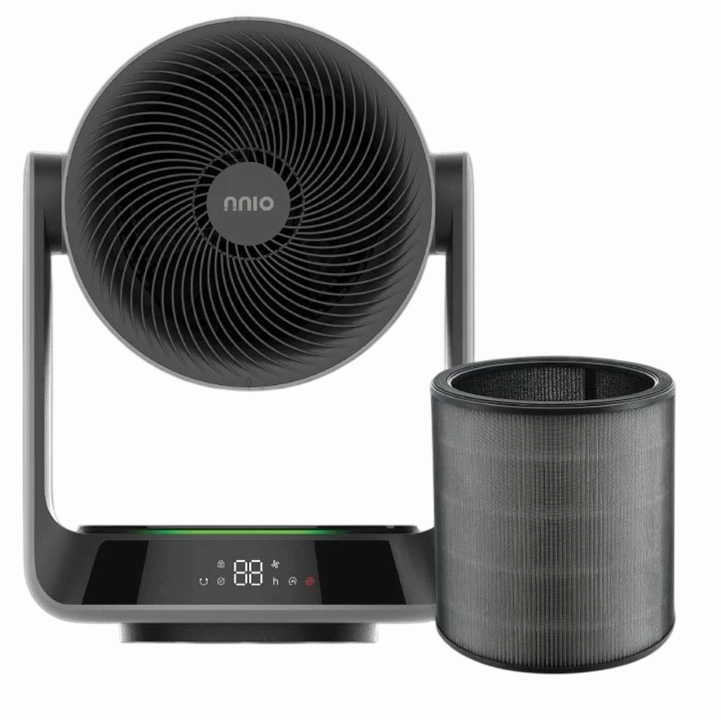 TWISTER 7" BLDC AIR PURIFIER CIRCULATOR FAN WITH REMOTE