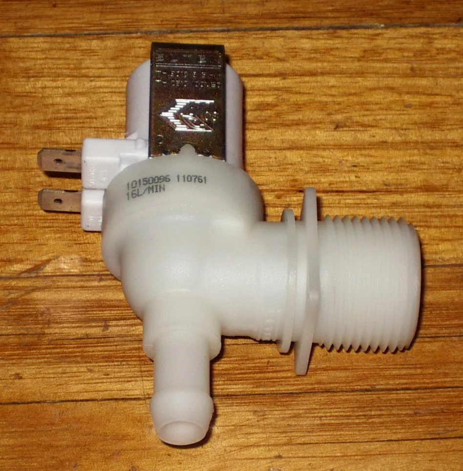 Universal 10mm Right-Angled Inlet Valve - Genuine Hoover, Simpson - Part # 1760008833