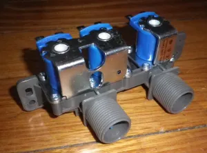 Universal Dual Inlet Valve suits some LG Top Load Washers - Part # UNI255B