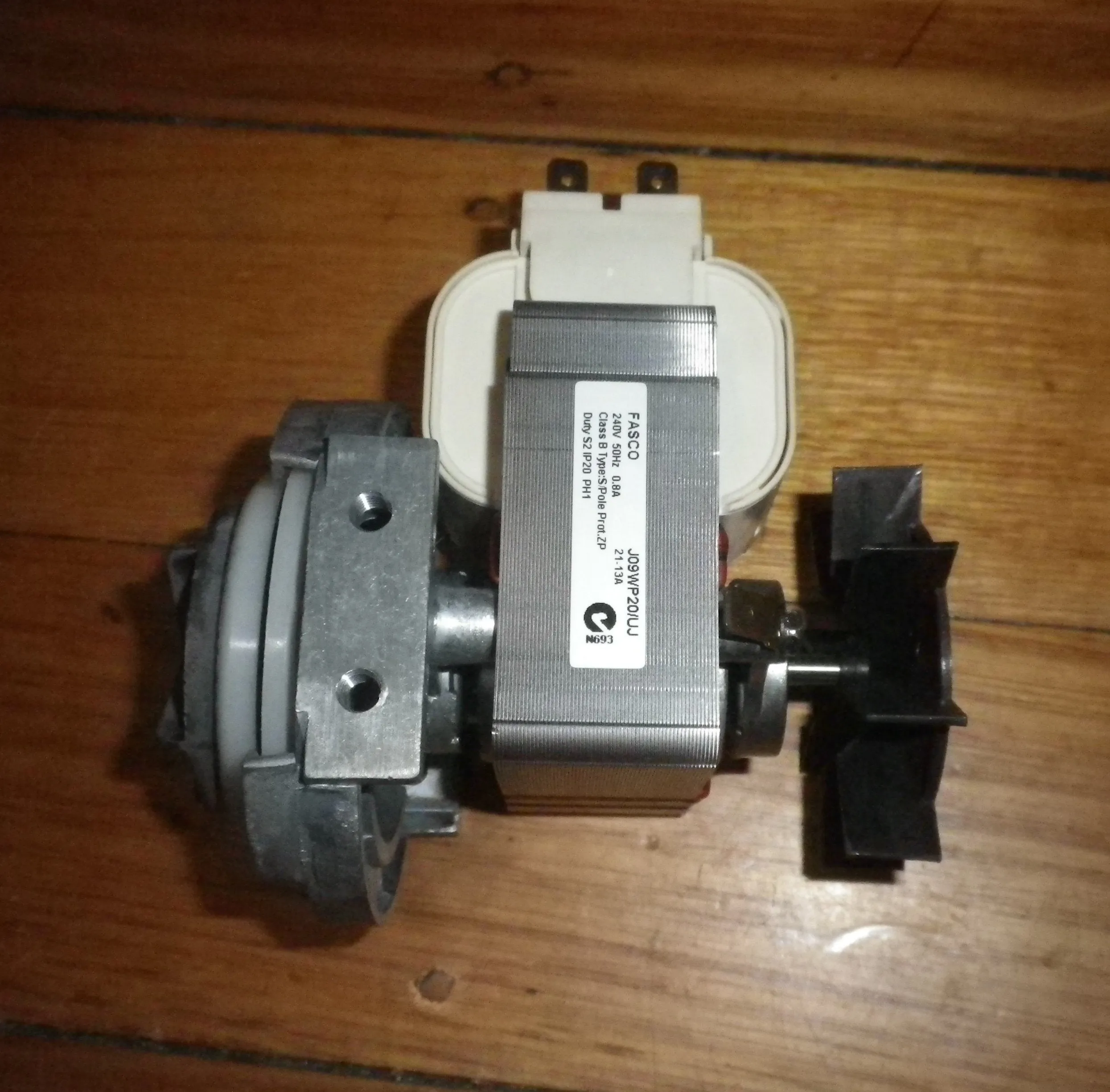 Universal Fasco Washing Machine Electric Pump Motor - Part # UNI011