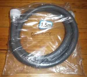 Universal Washing Machine Dual Ended 1.5mtr 90C Water Inlet Hose - Part # W045C