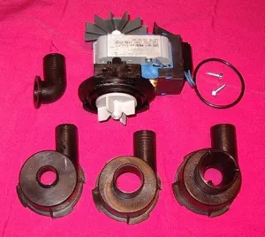 Universal Washing Machine Electric Pump Motor - Part # UNI011A