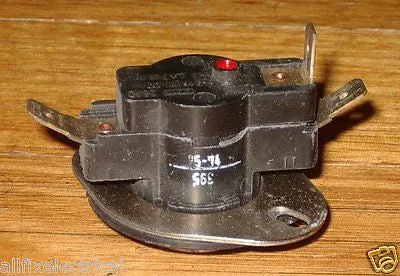 Used 6AWG384 Whirlpool Front Loader 80degreeC Thermostat -  Part # 481927128776