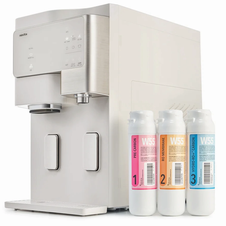 W55 HOT/COLD WATER DISPENSER   ICE MAKER (THE GLACIER) / Free Installation by Novita