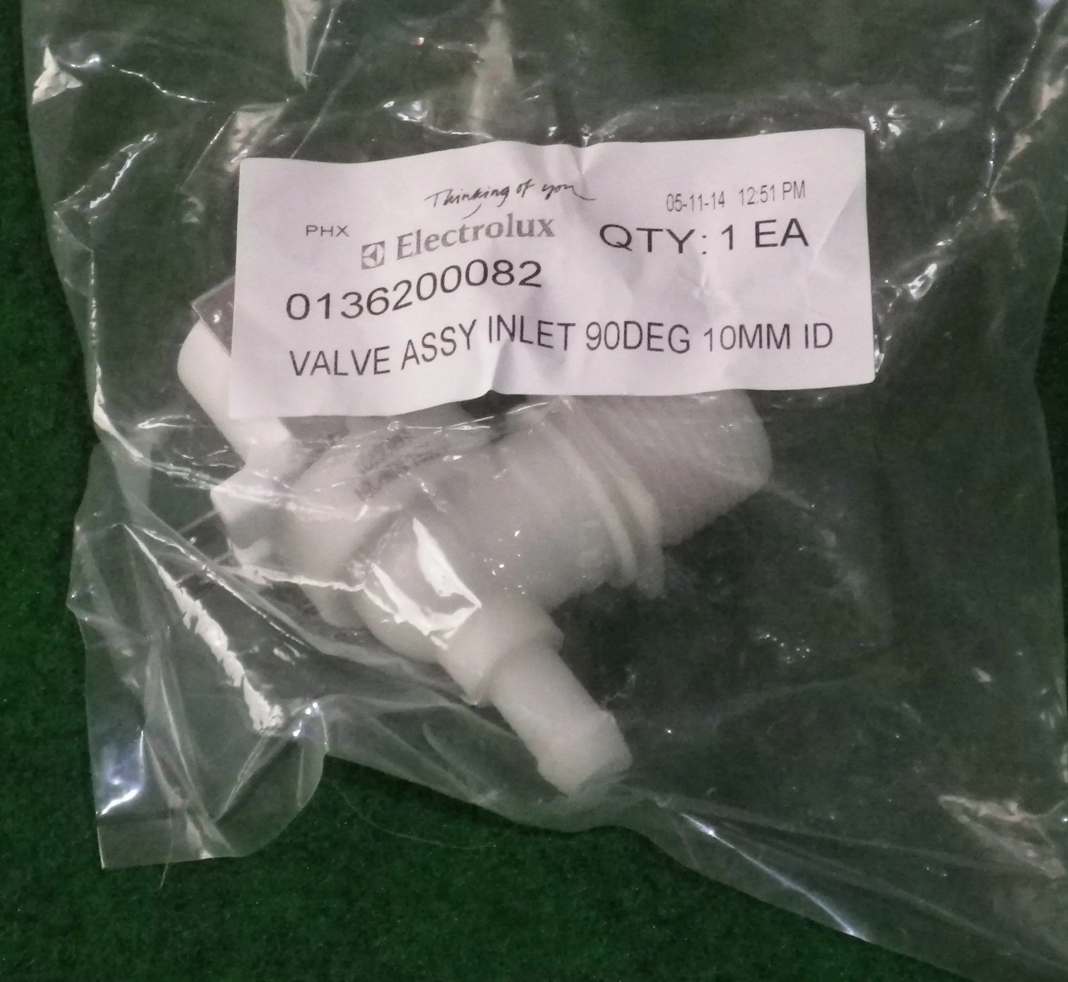 Westinghouse, Simpson 10mm Right-Angle Hot Water Inlet Valve - Part # 4055727756