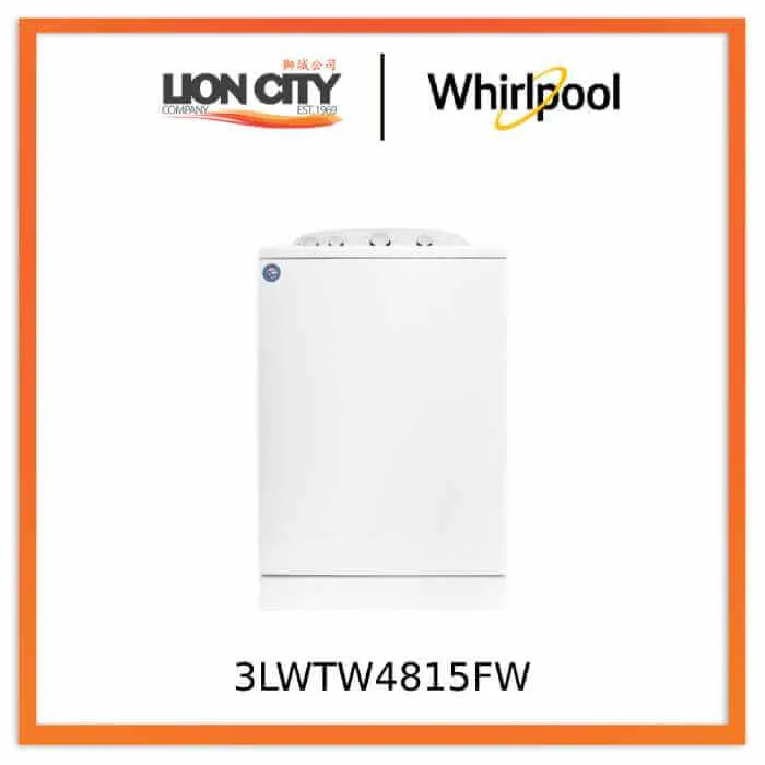 Whirlpool 3LWTW4815FW US Professional HE Agitator Top Load Washing Machine