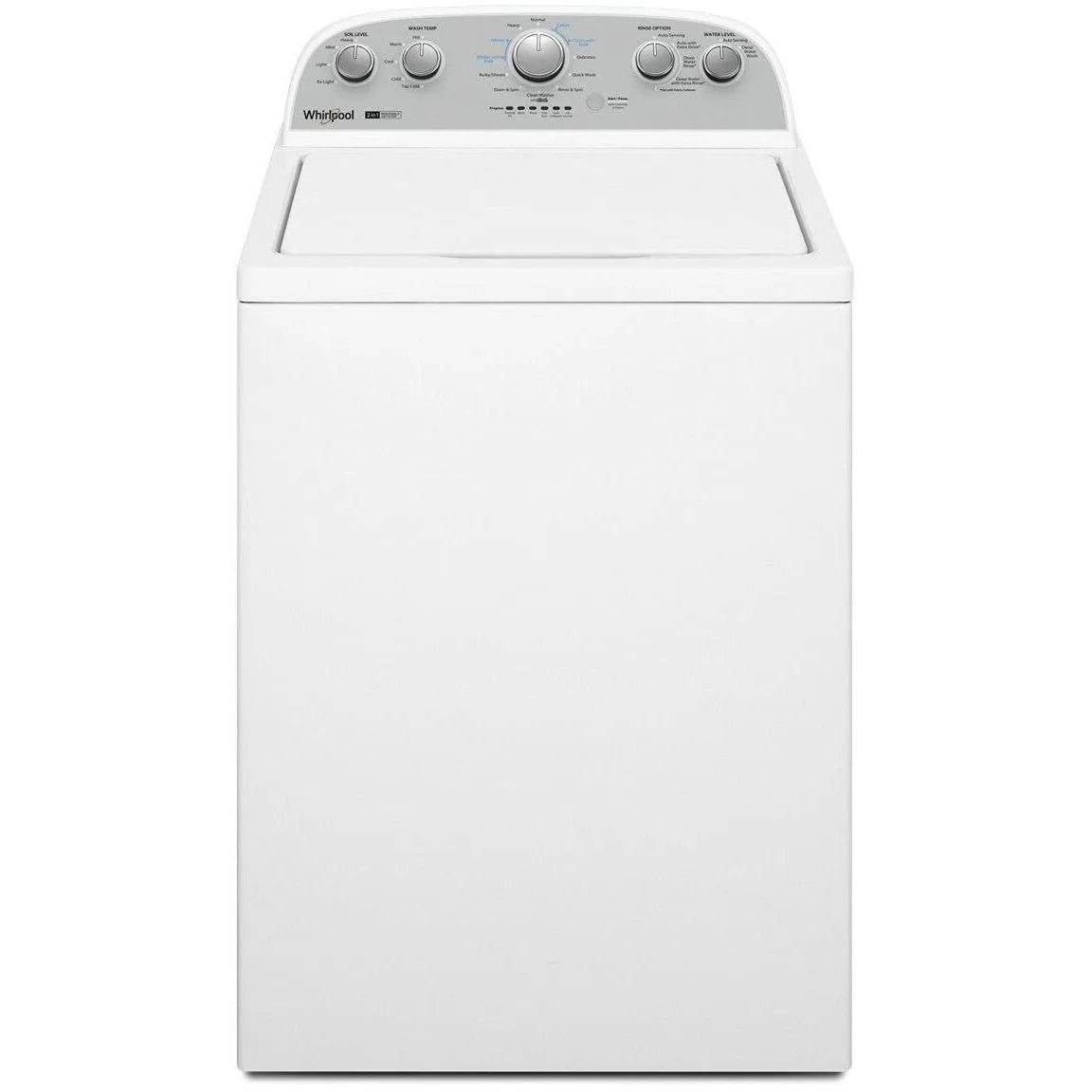 Whirlpool 4.4 - 4.5 cu. ft. Top Loading Washer WTW4957PW