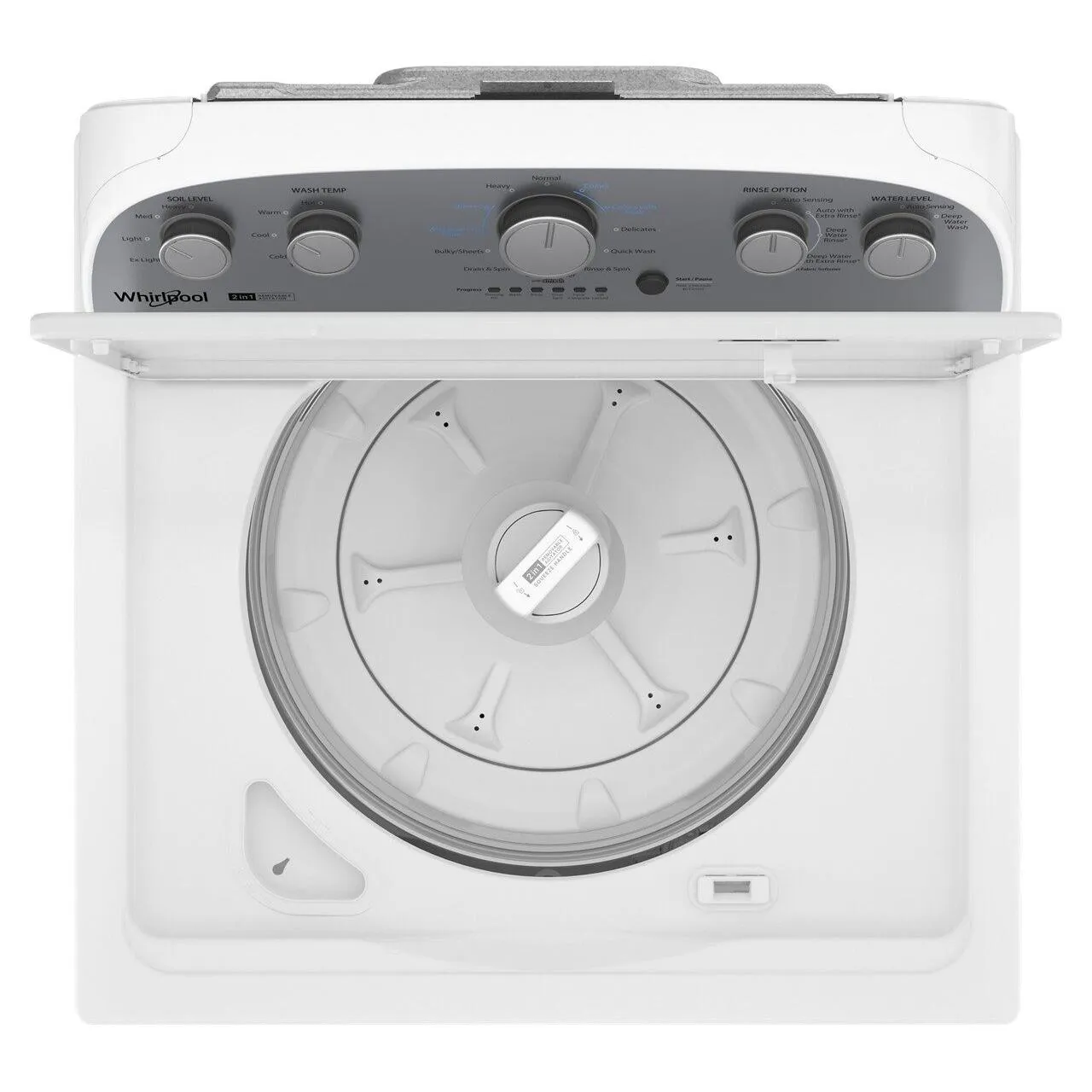 Whirlpool 4.4 - 4.5 cu. ft. Top Loading Washer WTW4957PW