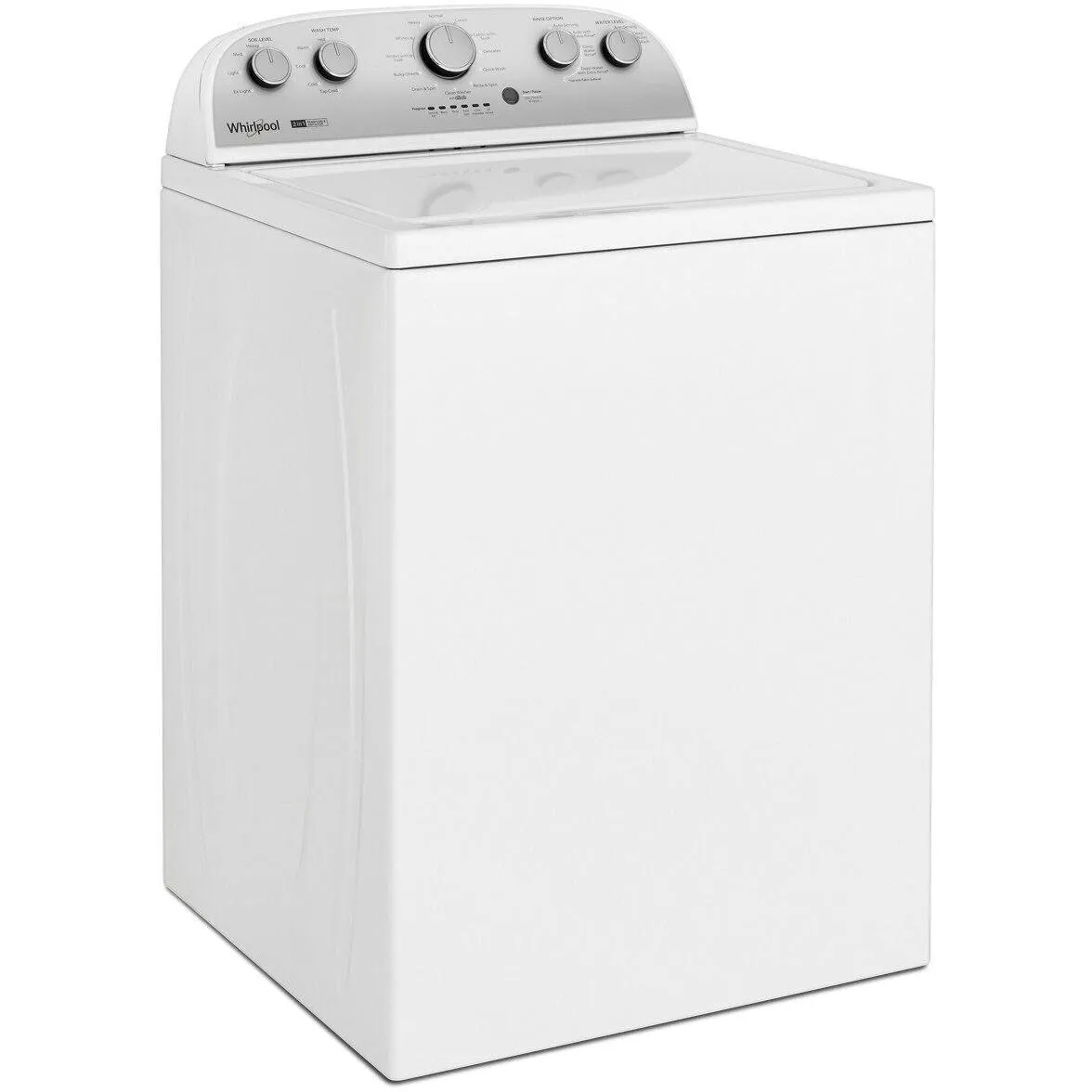 Whirlpool 4.4 - 4.5 cu. ft. Top Loading Washer WTW4957PW
