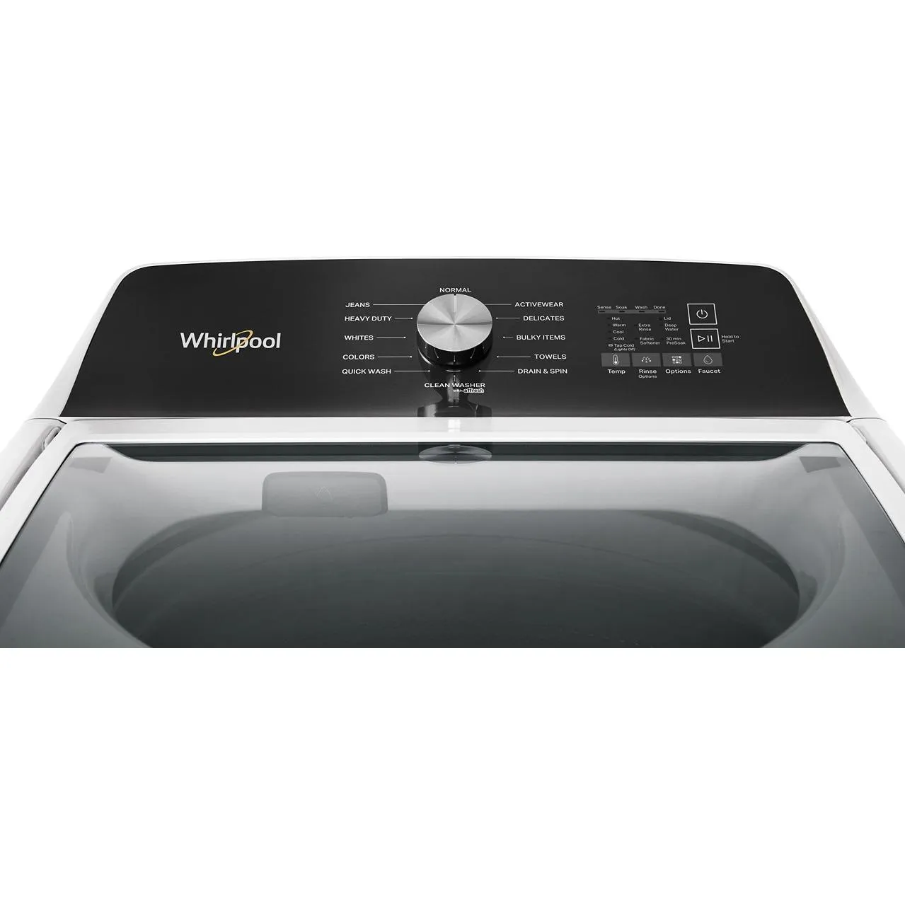 Whirlpool 5.3 cu. ft. Top Loading Washer with Built-in Faucet WTW5020SW