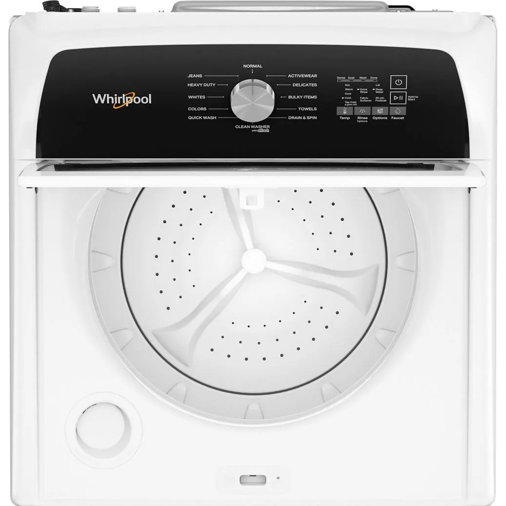 Whirlpool 5.3 cu. ft. Top Loading Washer with Built-in Faucet WTW5020SW