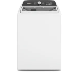 Whirlpool 5.4 cu. ft Top Loading Washer with Removable Agitator WTW5057LW